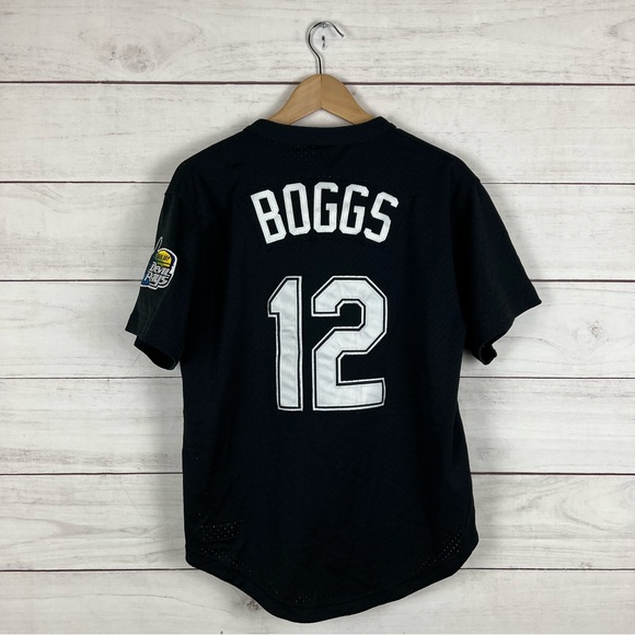 Tampa Bay Rays MLB Cooperstown Mitchell & Ness Boggs Jersey Medium - Picture 2 of 9